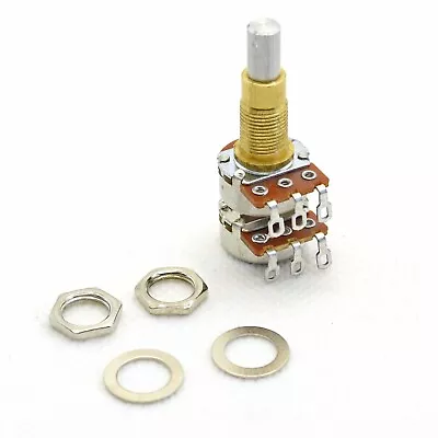 Alpha Potentiometer A500K Concentric Stacked Dime Size  Pot • $11.20