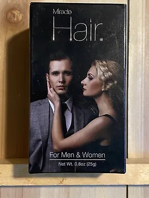 Miracle Hair For Men & Women 0.8oz Brown Hair Treatment NEW IN SEALED BOX • $29.95