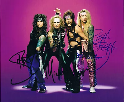 Steel Panther Genuine Autograph Signed 8 X9  Photo US Glam Metal Band • $78.75