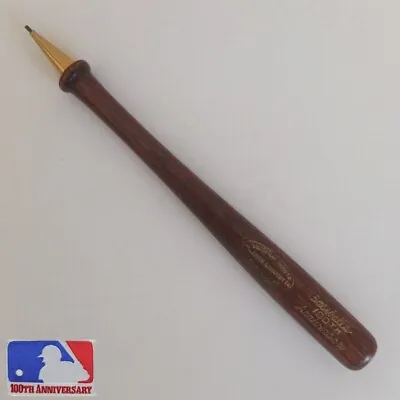 Vintage Lousiville Slugger Mini Bat 1.1mm Pencil—Baseball's 100th Anniv. 1969 • $24.95