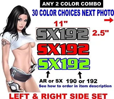 Yamaha Jet Boat Sx190 Sx192 Ar190 Ar192 Decals Replacement 30 Color Options • $22