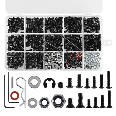 522Pcs Screw Nuts Kit Repair Screws Tools For 1/10 RC Car Traxxas TRX-4 Crawler • £14.99