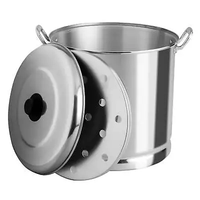 Vasconia 16 Quart Steamer With Aluminum Lid Silver All Aluminum • $22.40