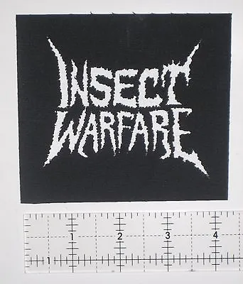 Insect Warfare - Crust Punk Patch Assuck Pretty Little Flower Magrudergrind Doom • $5.99