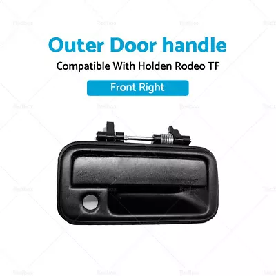 Front Right Outside Outer Door Handle Suitable For Holden Rodeo TF 88-03 Black • $20.99