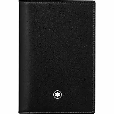 Montblanc Meisterstück Black Business Card Holder 14108 • $199