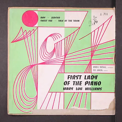 MARY LOU WILLIAMS: First Lady Of The Piano GUILDE DU JAZZ 7  EP 33 RPM • $8