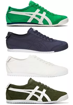Shoes Asics Onitsuka Tiger MEXICO 66 D620N D2J4L Fabric Canvas Summer White • $177.29