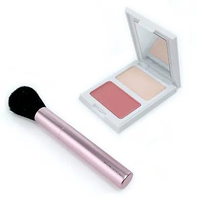 Mally Cheeky All Over Glow Blush/Contour W/Brush PRETTY IN PINK 0.32-oz RARE! • $8.99