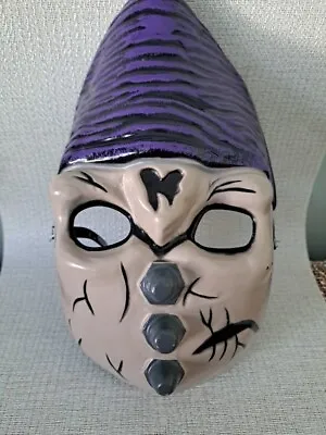 Monster Jam Halloween Mask. Wall Decor Scary Clown Gray And Purple 2022 • $12