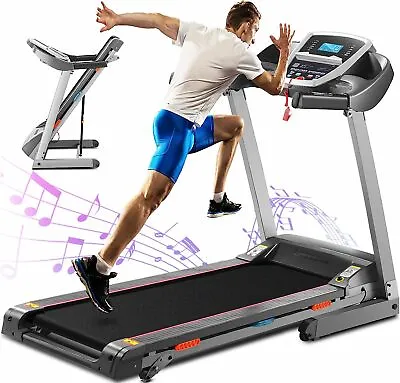 Treadmill With Incline 3.25HP Heavy Duty Electric Running Machine For Home Gym • $315.99