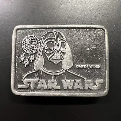 Vintage Star Wars Darth Vader Metal Belt Buckle From 1977 • $21