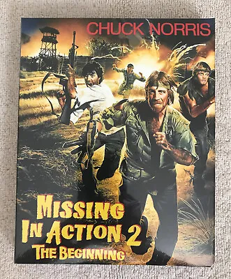 Missing In Action 2: The Beginning Blu-ray W/ Slipcover Chuck Norris 80s Action • $19.99