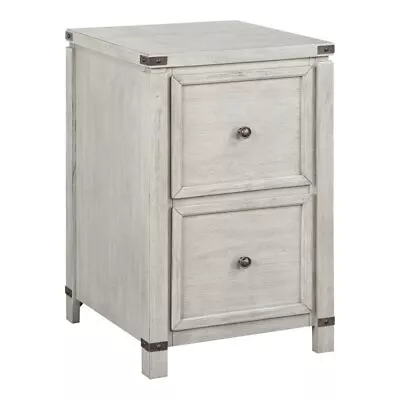 OS Home And Office Furniture 18.94  2-Drawer Wood File Cabinet In Champagne Oak • $282.84