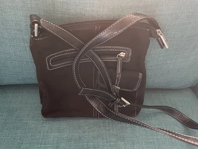 £7.50 • Buy SW6 By Jane Shilton Cross Body Bag, Black. Rarely Used