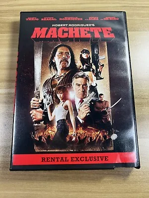 Machete DVD (Widescreen) By Robert Rodriguez Steven Segal Danny Trejo – Flawless • $3.78