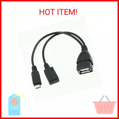 Yonisun Micro USB Host OTG Cable With USB Power For Samsung/HTC/Nexus/Lg Phones  • $11.27