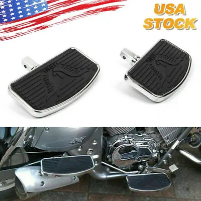 Rear Passenger Footboards Floorboards Pegs For Yamaha Vstar XVS 650 400 98-2016 • $59.99