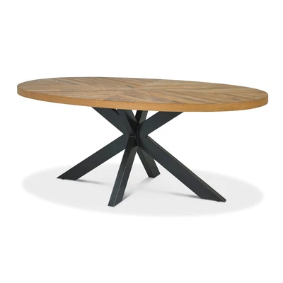 $1572 • Buy Tammi 6 Seater Dining Table - European Knotty Oak