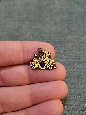 Vintage Georgia Tech University Ramblin Wreck Enamel Charm • $19.99