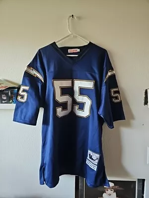 Mitchell & Ness Mens NFL Vintage  Authentic Jersey Chargers Junior Seau Size 50 • $60