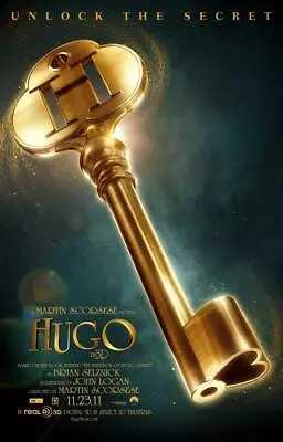 HUGO - 11 X17  Movie Poster Print - Glossy - Borderless - USA Seller NEW • $12.99