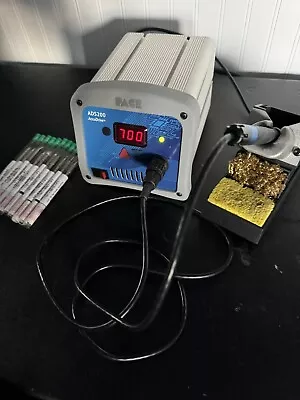 Pace ADS200 Soldering Station Package W/Instant Set Back Stand And 10 New Tips • $460