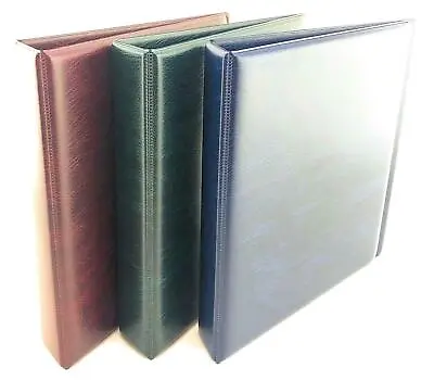 Coingallery Padded Coin Ring Binder Album With Lighthouse Numis Pages Mixed • £12.50
