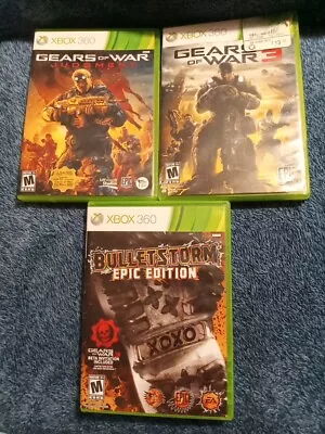 Lot Of 3 Xbox 360 Games Bundle • $8