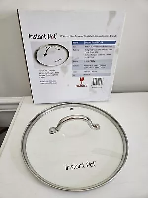 Instant Pot Tempered Glass Lid 10.2-In 8-Qt Cooking Pot Lid Stainless Steel • $29