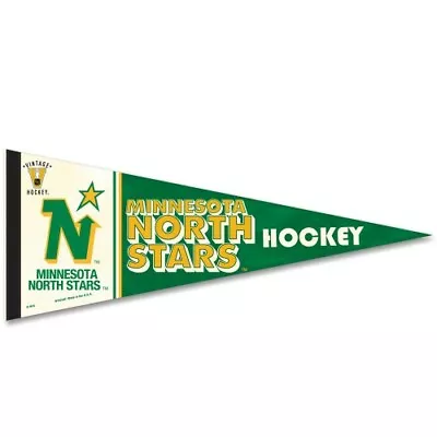 Minnesota North Stars Classic Throwback Premium Quality Pennant 12 X30  Banner  • $15.99