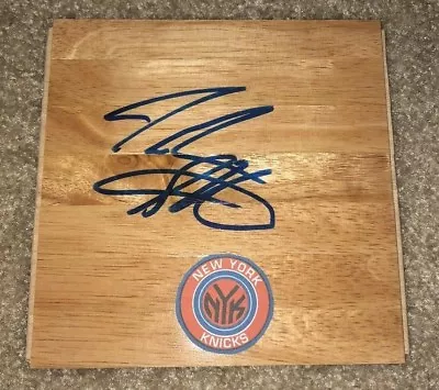 John Starks Signed 6x6 Parquet Floorboard Floor New York Knicks Basketball • $29.99