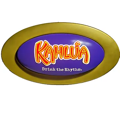 Vintage Kahlua Bar Sign Light Up Neon Mancave Liquor Lamp Collectable Embossed  • $224.04