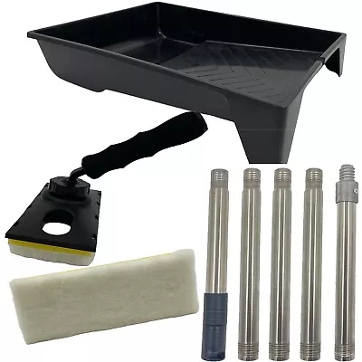 Decking Stain Paint Pad Kit Applicator Kit For Decking Paint Oil Stain • £15.99