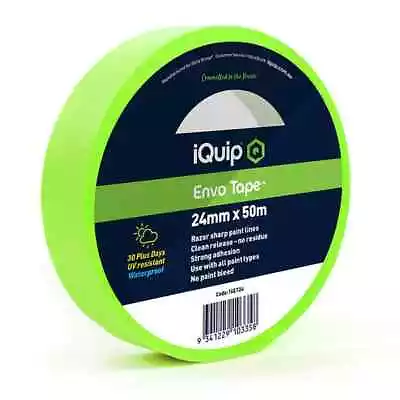 IQuip 30-day ENVO Masking Tape 24mm X 50m UV Resistant Waterproof • $12
