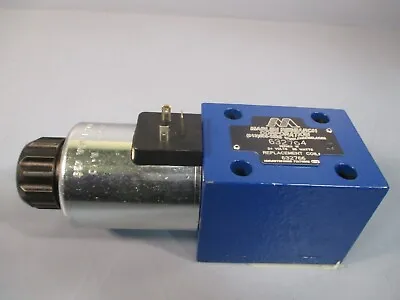 Marlen International Solenoid Hydraulic Valve 24 V 35 Watts Ser R 632764 • $299.99