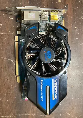 Sapphire Vapor-x Radeon HD 5770 1GB Gaming/Graphics Card • $19.98