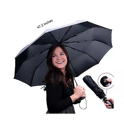 $17.95 • Buy Travella Compact Umbrella Windproof Canopy Super Strong Premium Waterproof