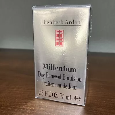 Elizabeth Arden Millenium Day Renewal Emulsion - 2.5 Fl Oz (75 ML) - SEALED • $36.11