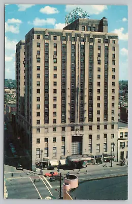 Postcard Sheraton Mayflower Hotel Akron Ohio • $3.85