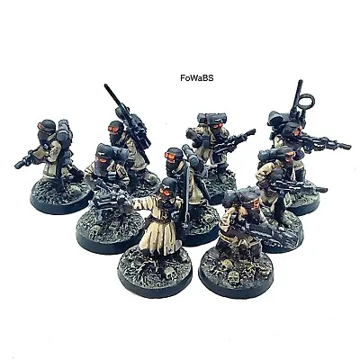 WH40K Astra Militarum Armageddon Steel Legion Painted By FoWaBS • $124.34