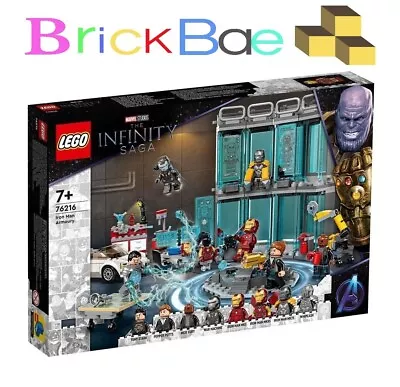 LEGO Marvel Super Heroes: Iron Man Armoury (76216) • $99