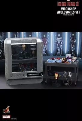 Hot Toys ACS002 Iron Man 3 Workshop Accessories 1/6TH Scale Collectible Set • $160