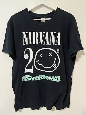 Nirvana Nevermind 20th Anniversary Exclusive Promo T Shirt Gildan Size Large • $44.95