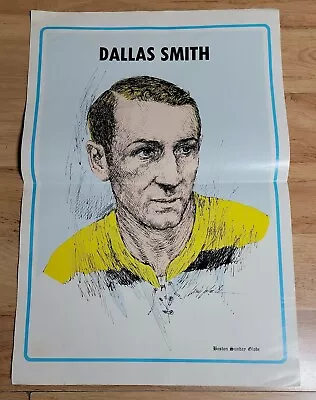 Vintage Dallas Smith Boston Bruins Poster Boston Globe  • $22.99