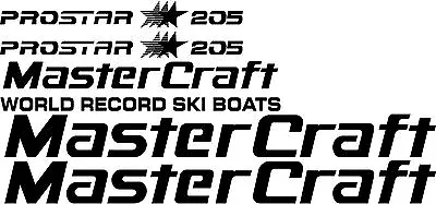 $64.95 • Buy MasterCraft Prostar 205 Full Set #1