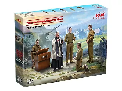 ICM 35616 -‘You Are Important To God’ Prayer Before Battle  - Scale Model Kit • $29.99