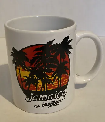 Jamaica No Problem Mug No Cracks Great Shape Bob Marley Style Palm Trees • $12.99