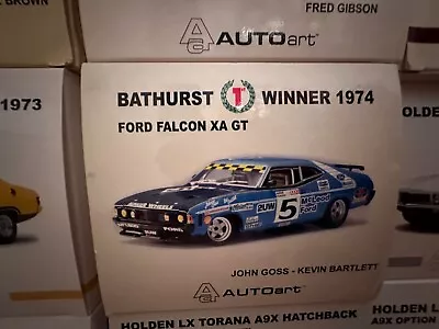 1/18 87412 Ford Falcon Xa Gt 1974 #5 Bathurst Winner / Mcleod Ford (1/3000) • $880