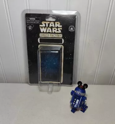 Blue R2-D2 Disney Star Wars Tours Droid Factory 2012 + Mickey Mouse Hat Ears • $39.99